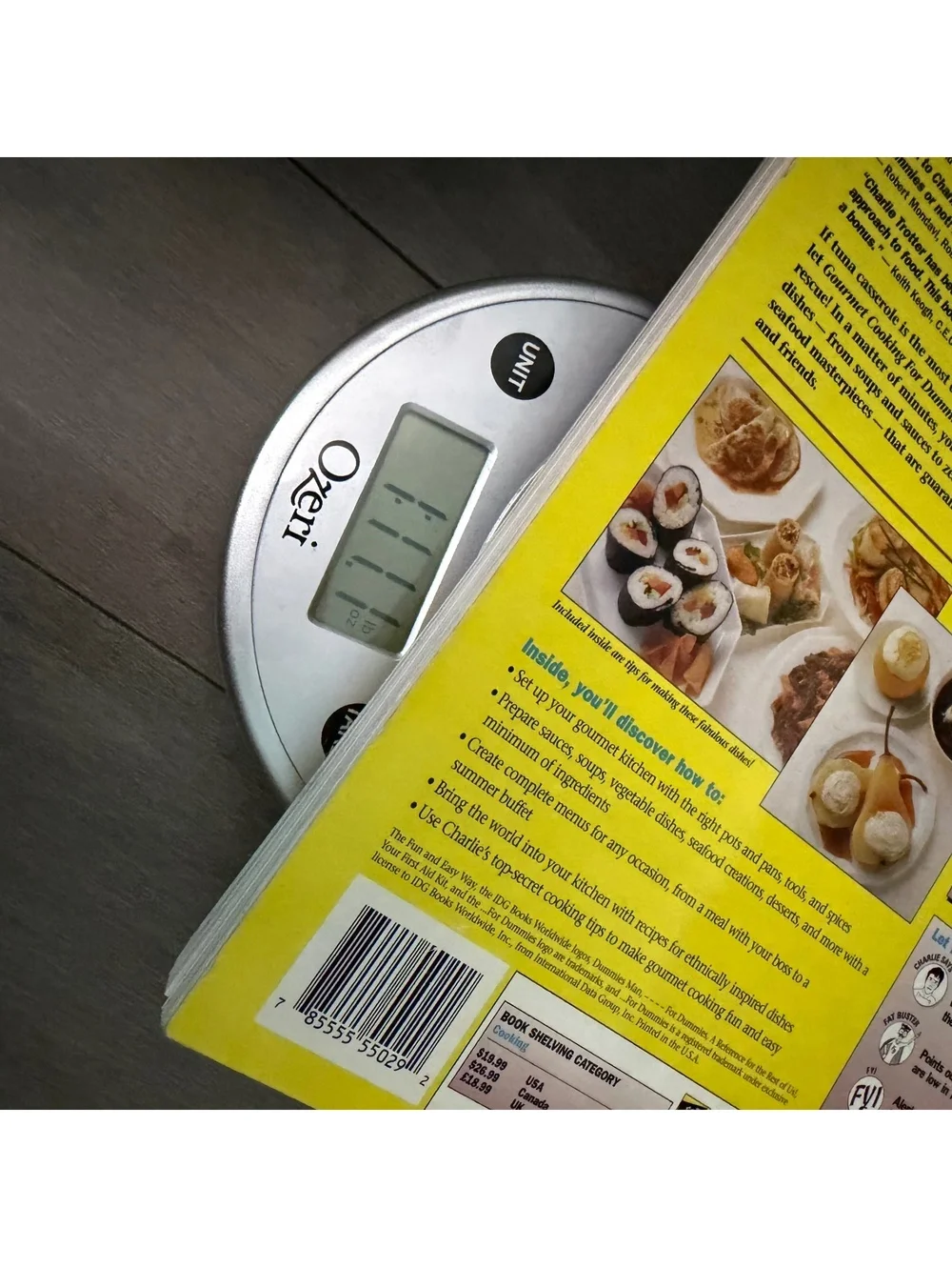 Gourmet Cooking for Dummies Book by Charlie Trotter